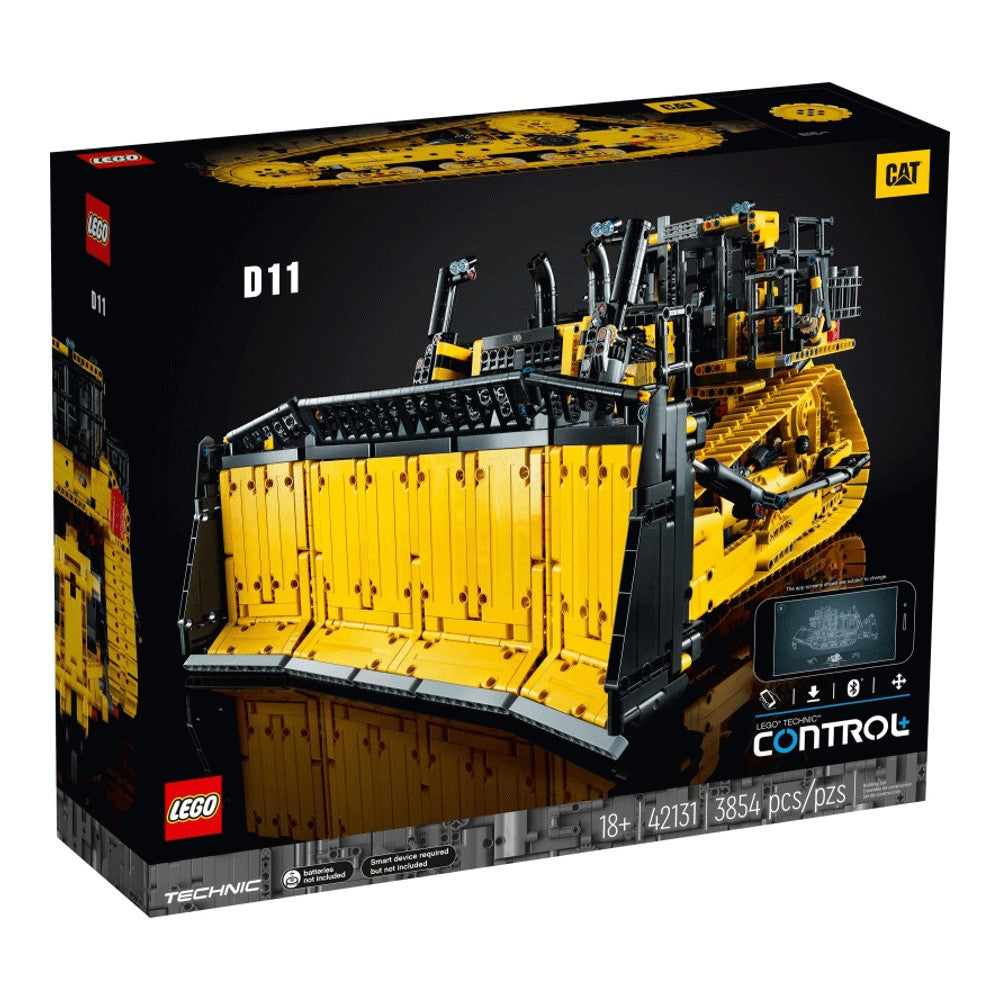 LEGO Technic 42131 App controls Cat D11 bulldozer