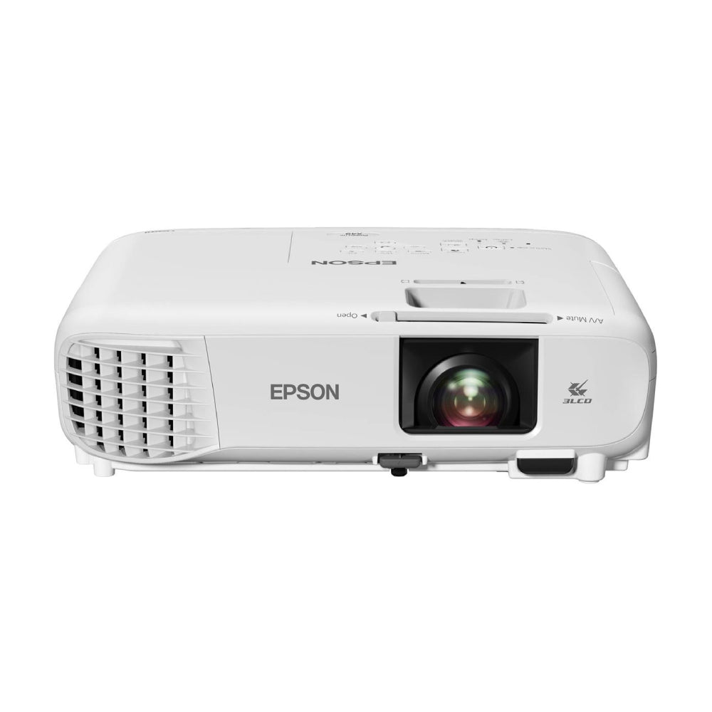 Epson PowerLite X49 XGA 3LCD projector, white