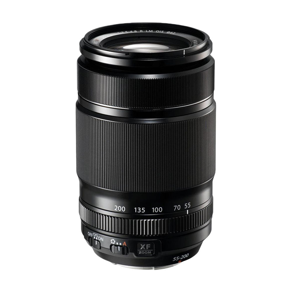 عدسة فوجي فيلم فوجينون XF 55-200 مم f/3.5-4.8 R LM OIS، باللون الأسود