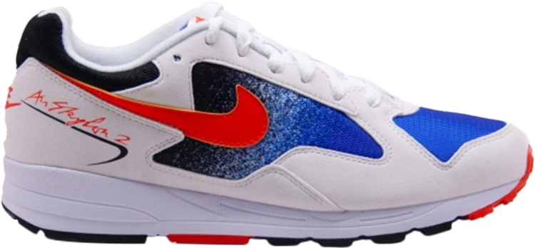 حذاء Nike Air Skylon 2 باللون الأبيض البرتقالي