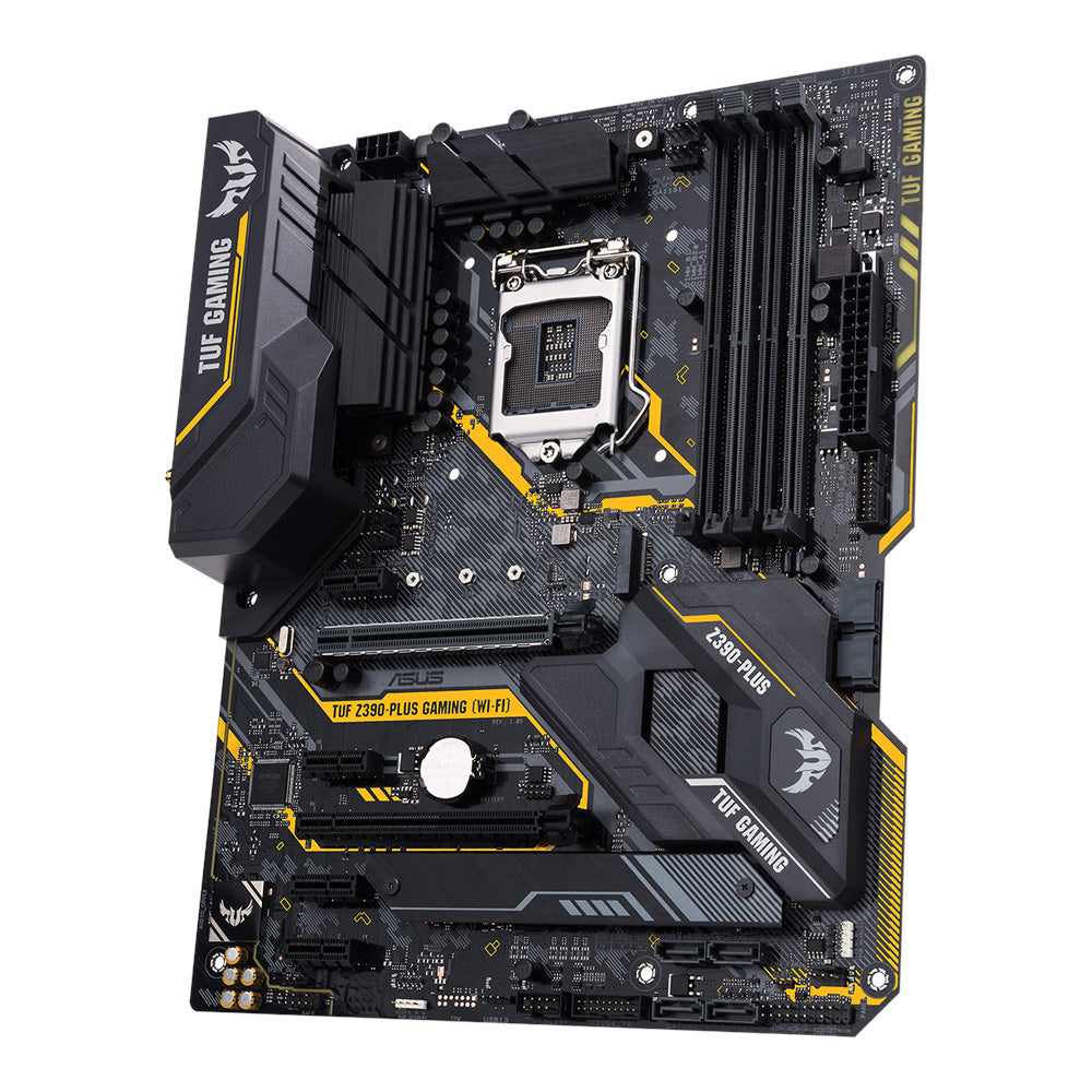 ASUS TUF Z390-Plus Gaming motherboard, LGA1151, DDR4, Wi-Fi