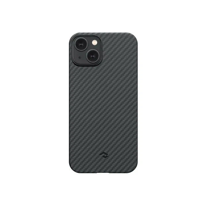 Pitaka MagEz Case 3 for iPhone 14, 1500D Black/Grey(Twill)