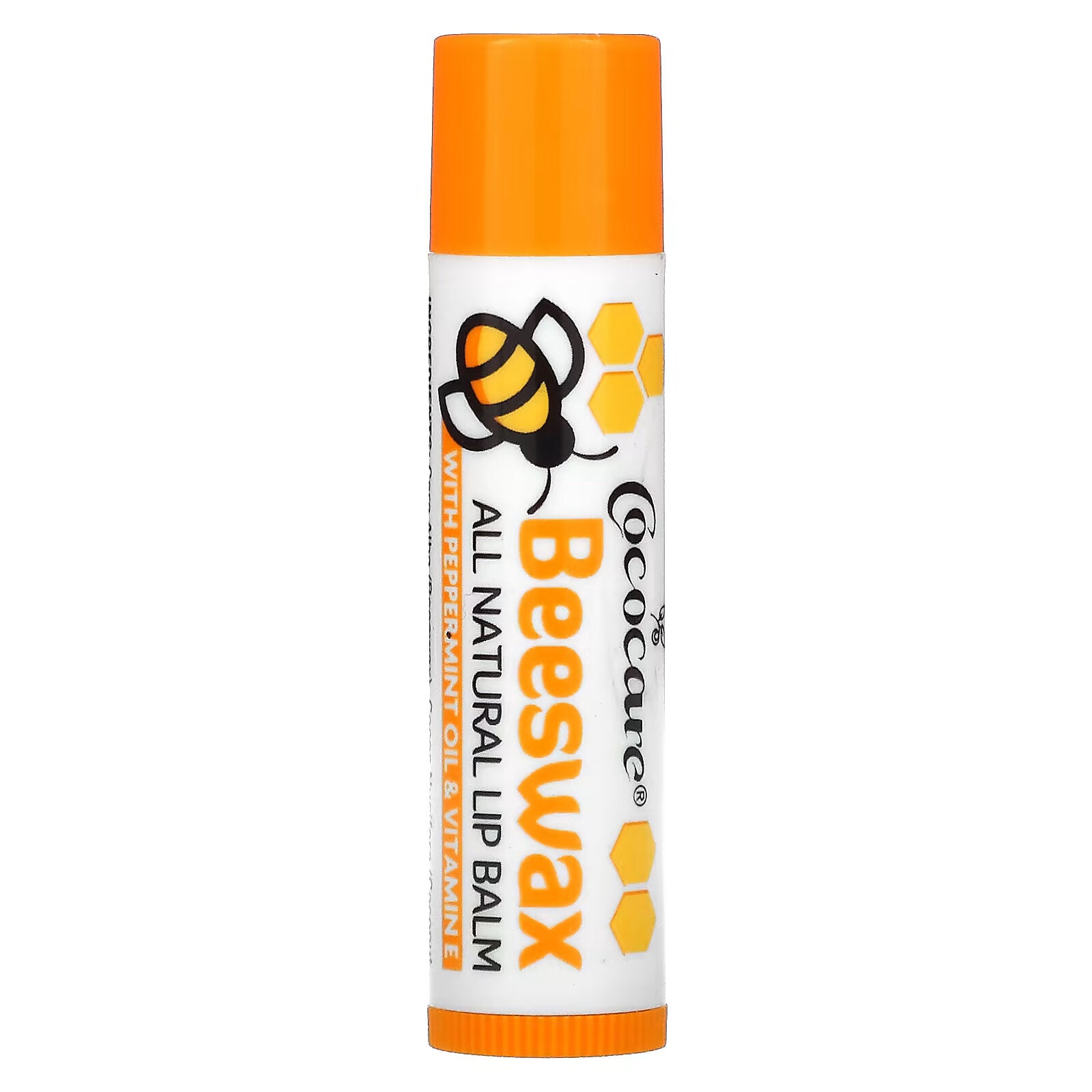 Cococare, Beeswax, All Natural Lip Balm, 15 oz (4.2 g)