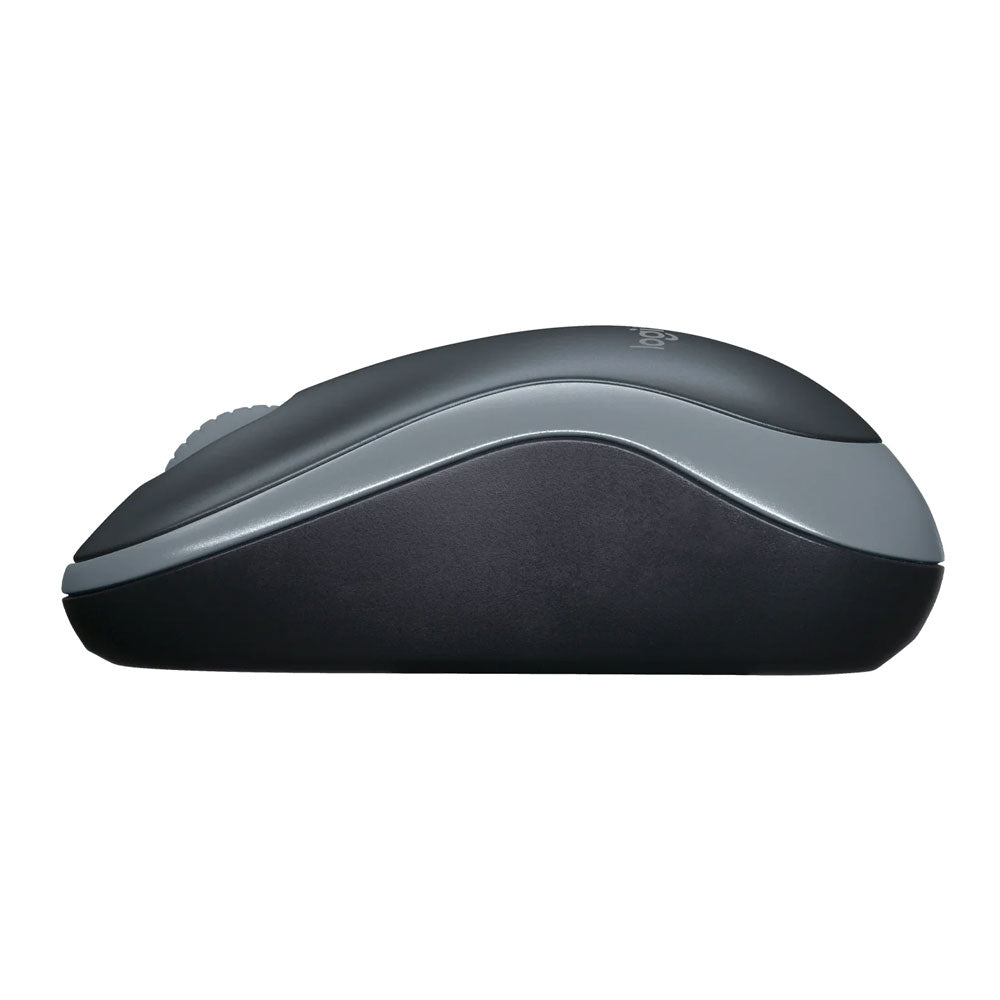 Logitech M185 Wireless Mouse, grey-black