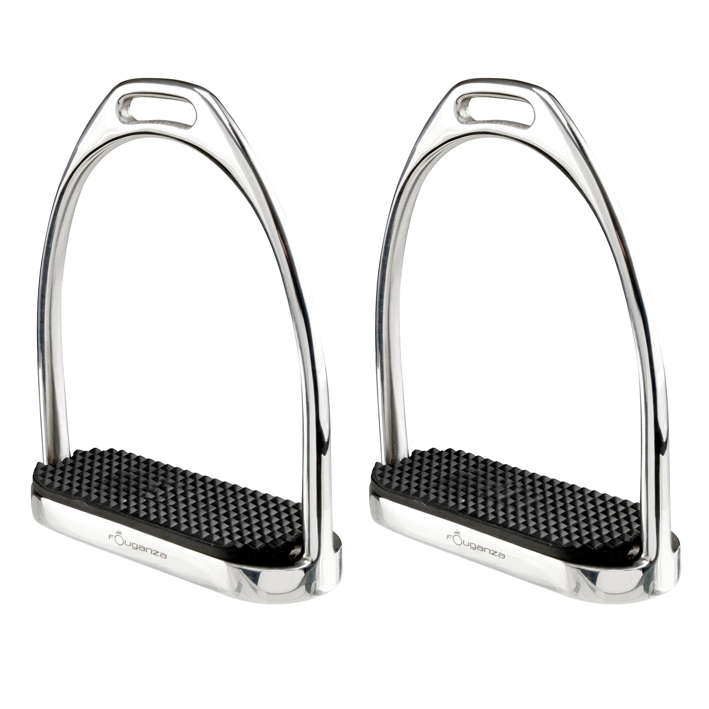 Fouganza stainless steel stirrups