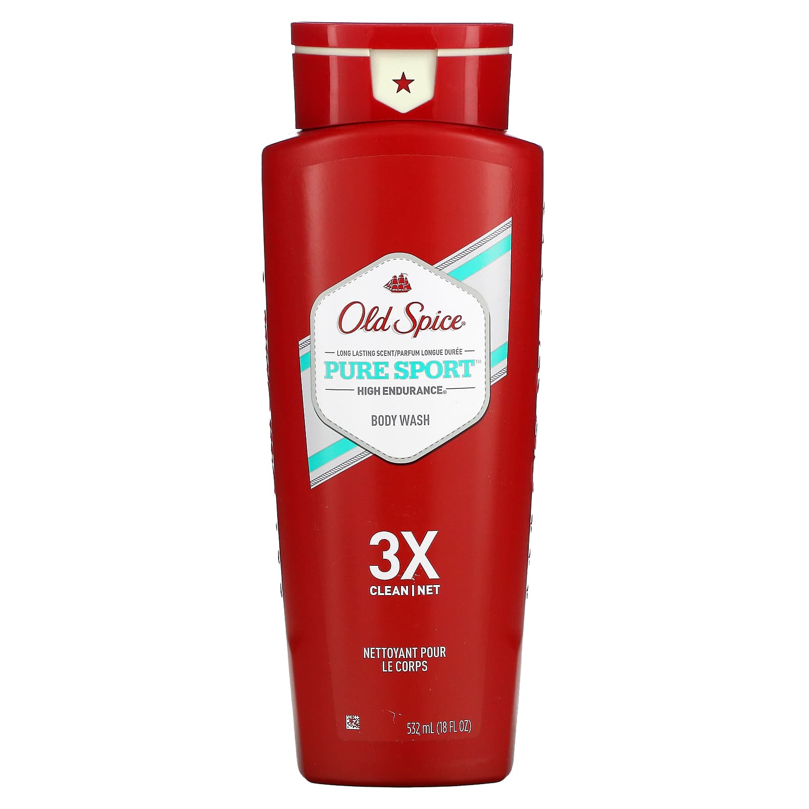 Old Spice Pure Sport shower gel, 532 ml