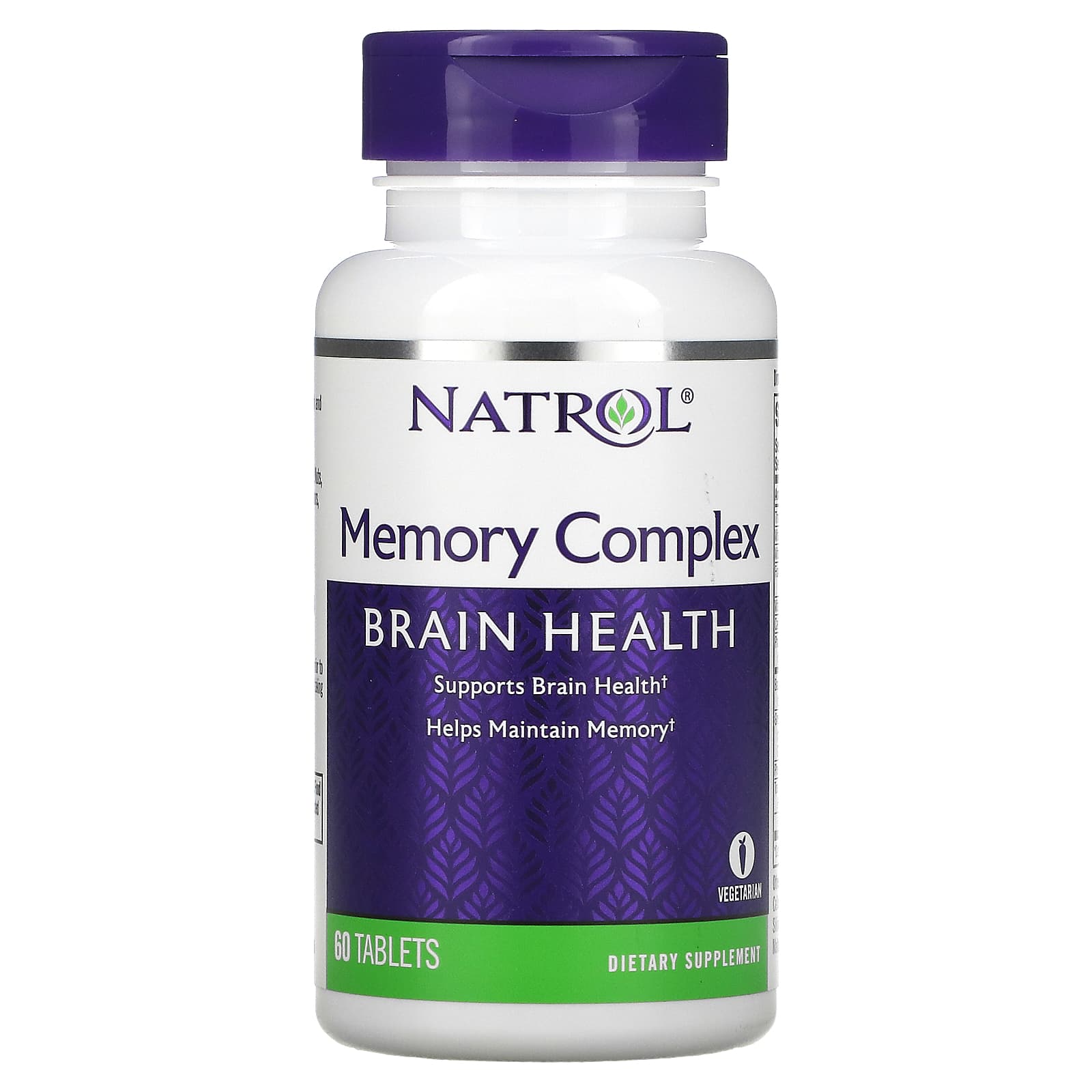 Natrol Memory Complex Brain Health Supplement, 60 Tablets