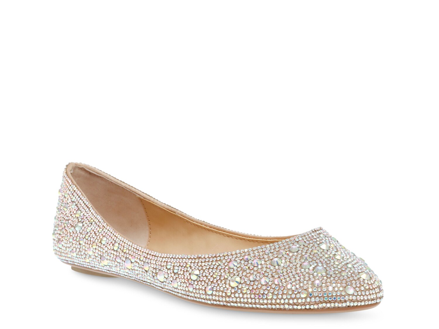 Betsey Johnson Brigs ballet flats, silver