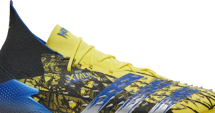 حذاء Adidas Marvel x Predator Freak.1 FG 'Wolverine' باللون الأصفر