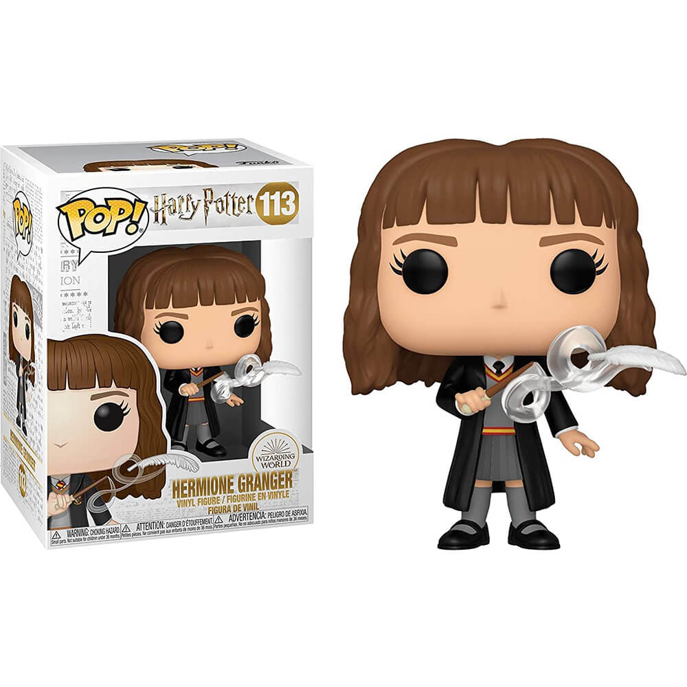 Funko Pop! Harry Potter, Hermione Granger and a feather (with protective case)