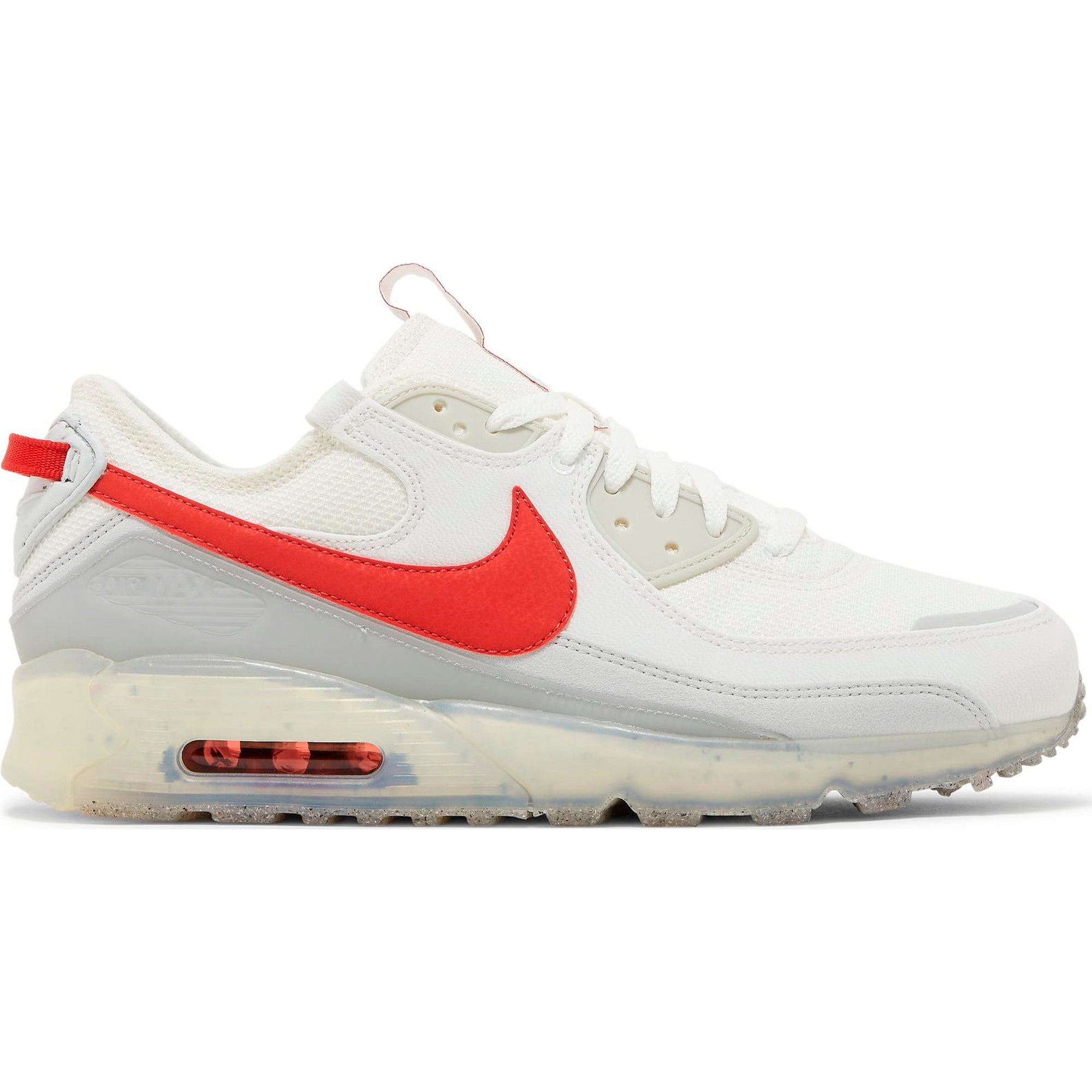 Nike Air Max Terrascape 90 sneakers, white-red