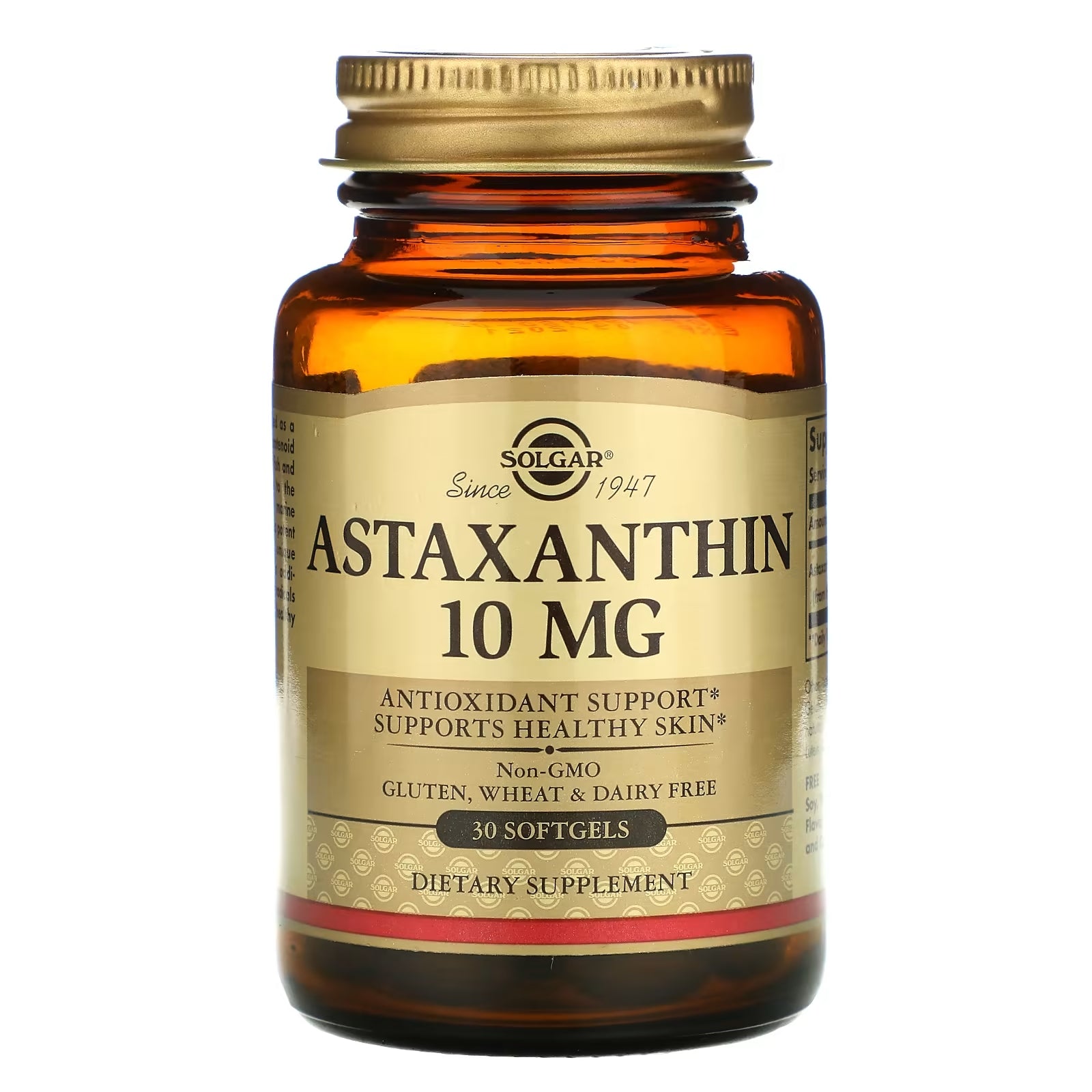 Solgar Astaxanthin 10 mg, 30 softgels