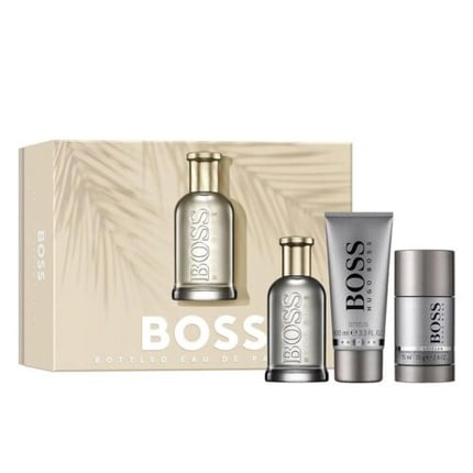 Boss Bottled Perfume Spray 100ml with Shower Gel Markenlos