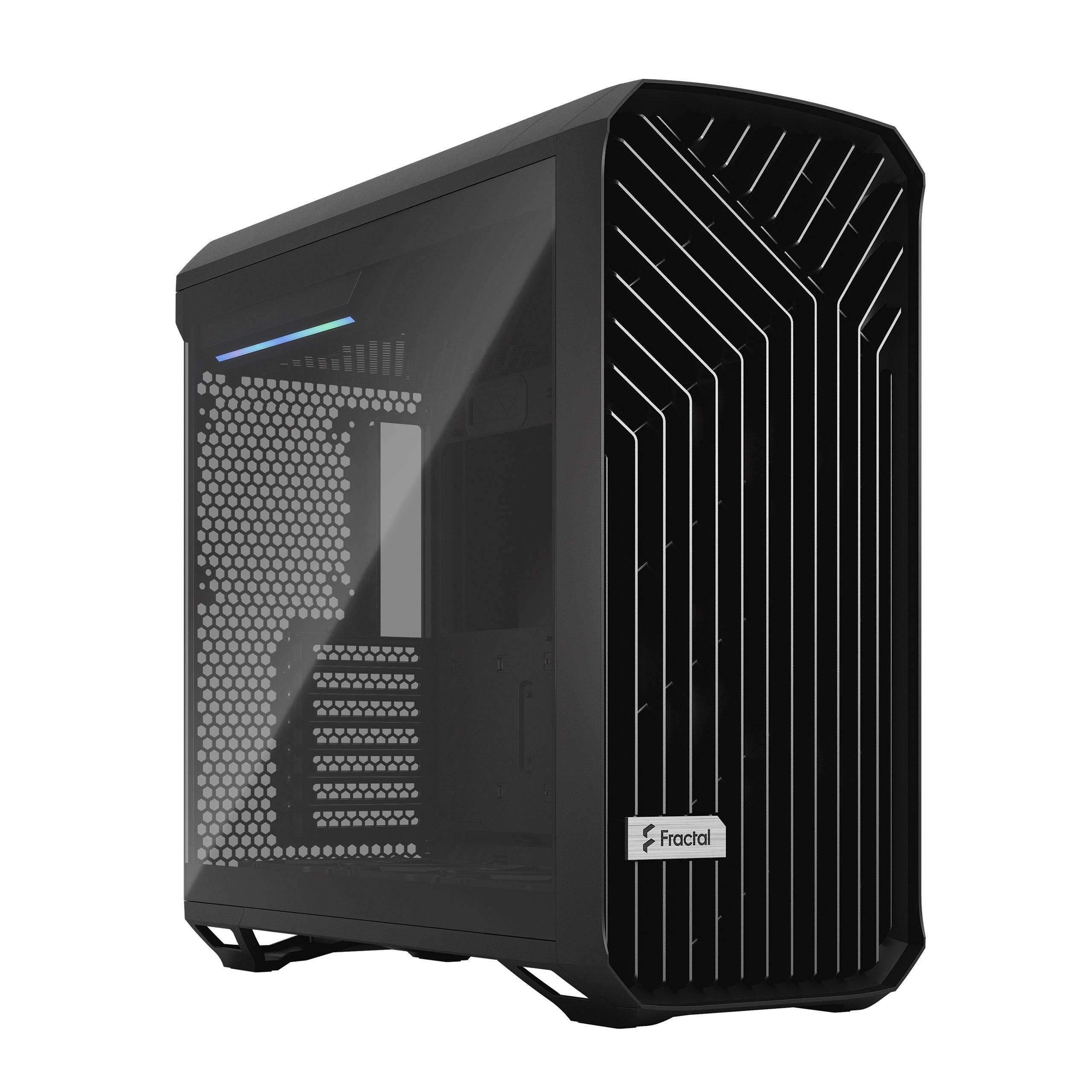 Case Fractal Design Torrent, Mid Tower, black, light glass