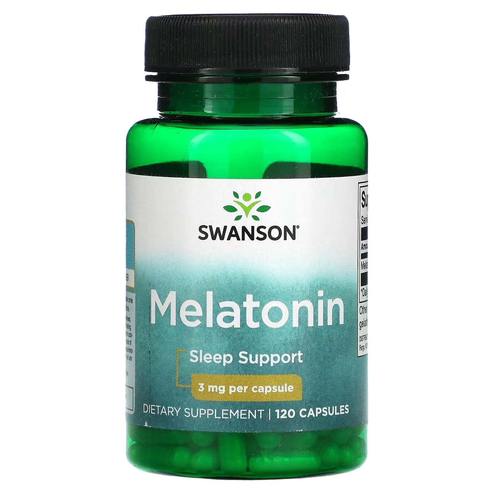 Swanson Melatonin 3 mg, 120 capsules