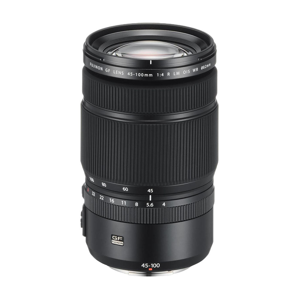 Fujifilm Fujinon GF 45-100mm f/4 R LM OIS WR lens, black