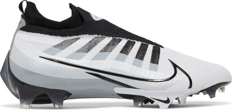 Nike Vapor Edge Elite 360 Flyknit 'White Metallic Silver' Boots, White