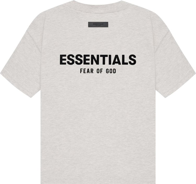 Fear of God Essentials Tee 'Light Oatmeal', Gray