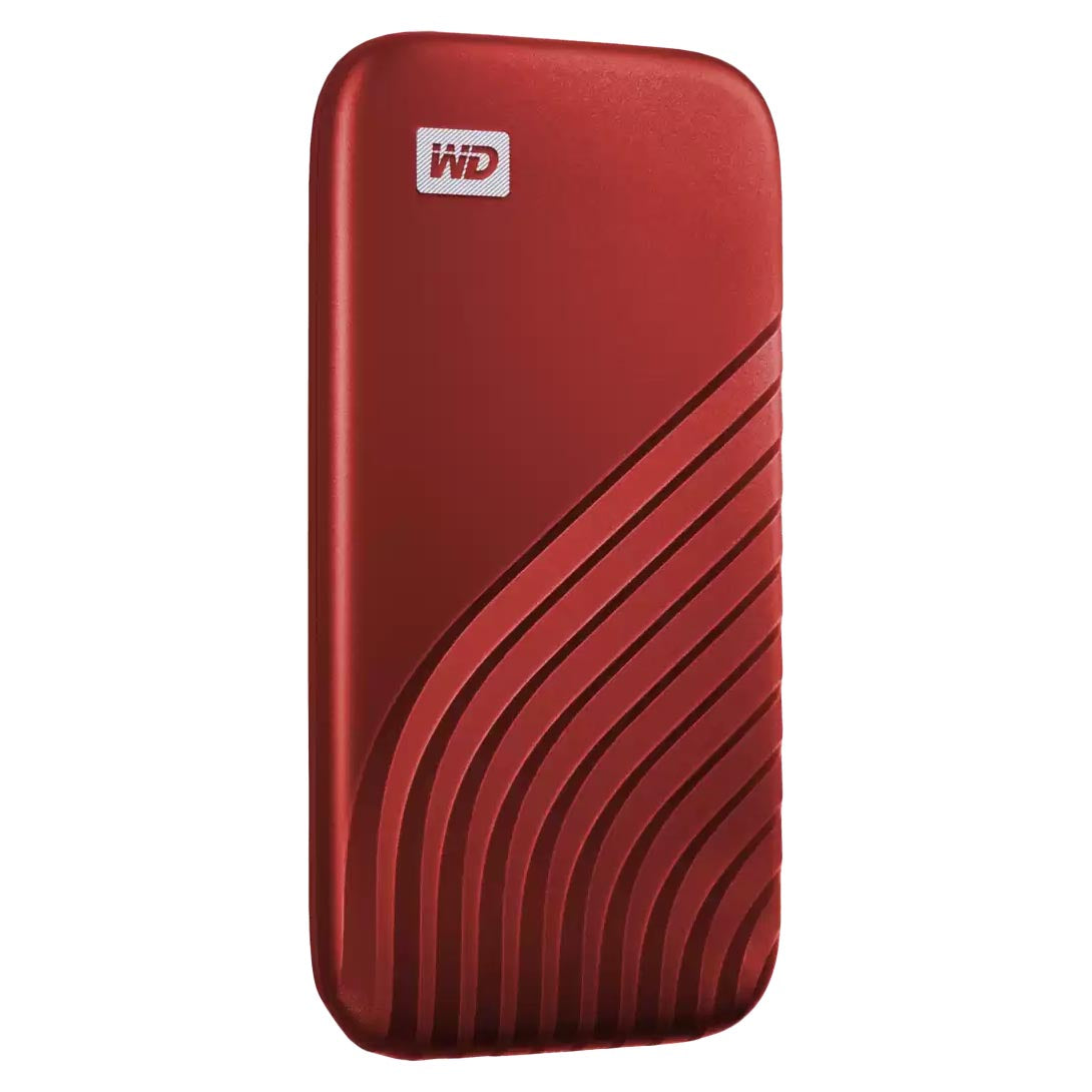 محرك أقراص الحالة الصلبة الخارجي Western Digital My Passport، WDBAGF0020BRD-CESN، سعة 2 تيرابايت