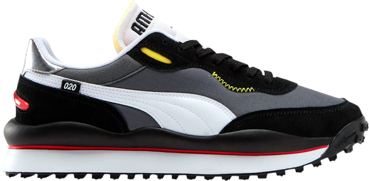 Sneakers Puma Style Rider Play On - Black Castlerock, gray