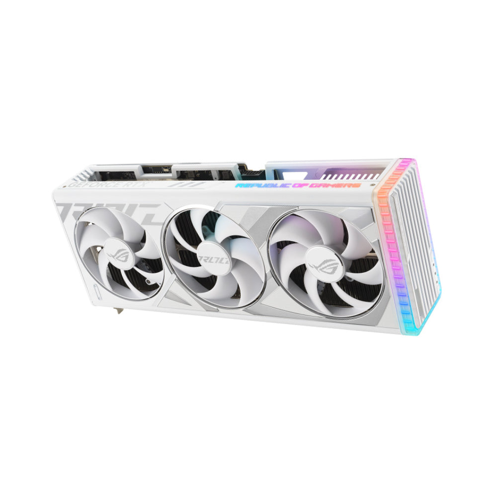 Video card ASUS ROG Strix GeForce RTX 4080 SUPER OC Edition White, 16 GB, white