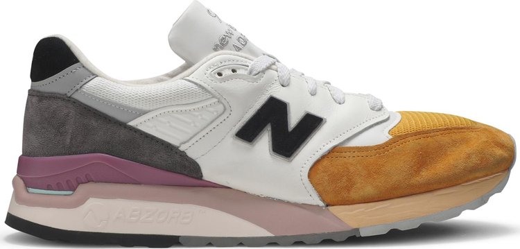 New Balance 998 Made In USA 'Coastal Pack' Sneakers, White