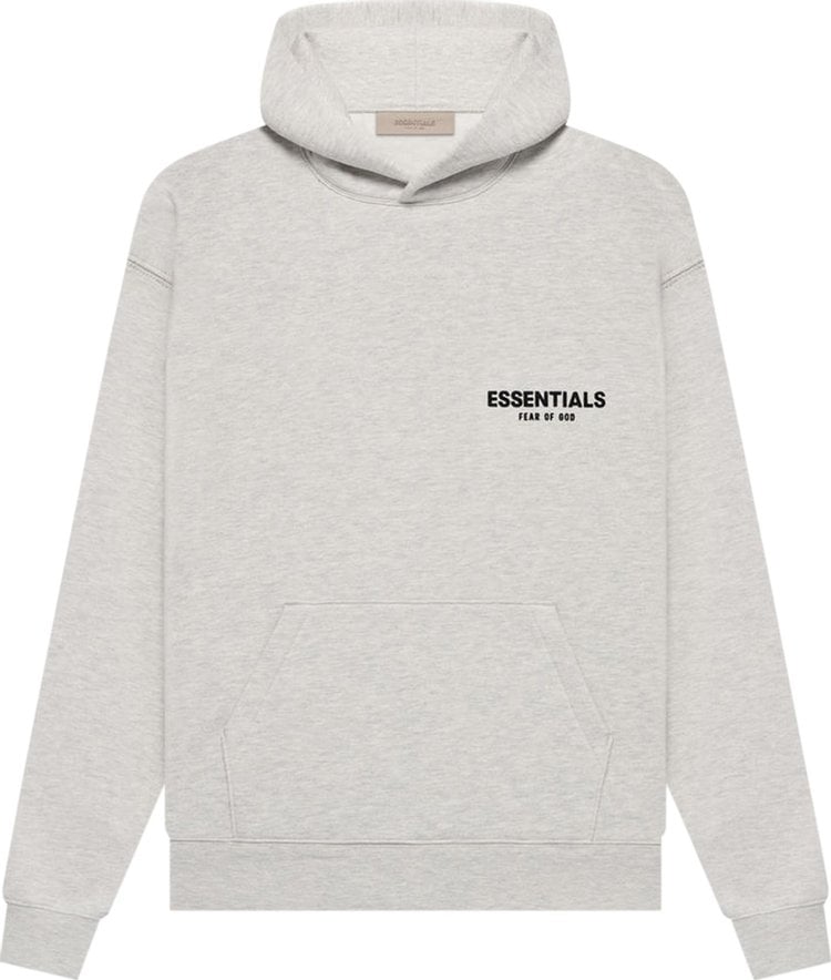 Fear of God Essentials Hoodie 'Light Oatmeal', gray