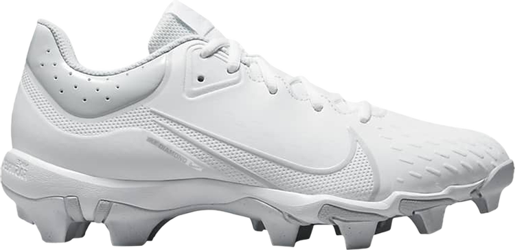 Nike Wmns Hyperdiamond 4 Keystone 'White Wolf Grey' Boots, White