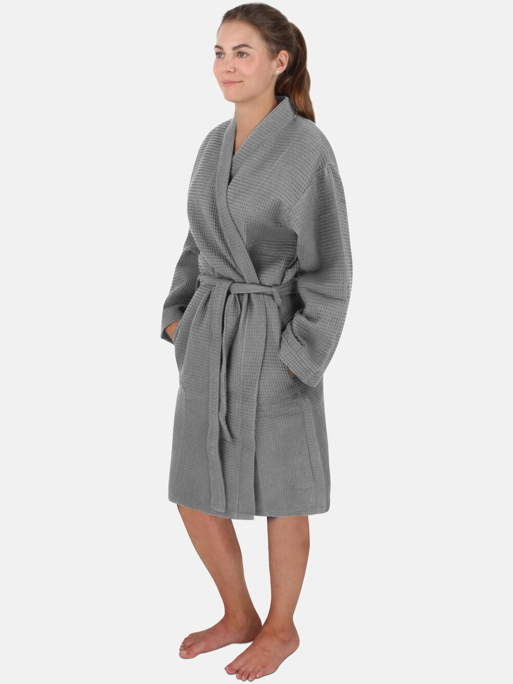 Normani Kelin long robe, gray