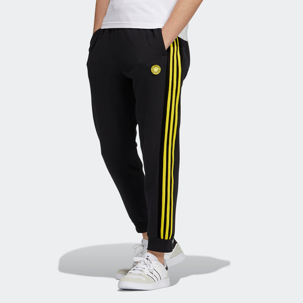 بنطلون رياضي رجالي adidas neo x SMILEY Crossover Smly Tp 1 بألوان متباينة بنطلون رياضي/بنطلون رياضي/بنطلون رياضي أسود