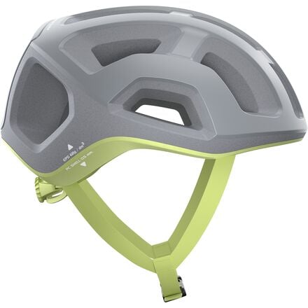 Ventral Lightweight POC Helmet, Granite Grey/Lemon Calcite Matte