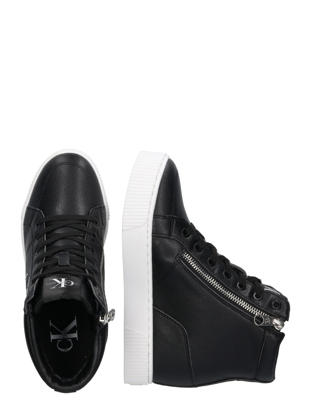 Calvin Klein High Top Sneakers, Black