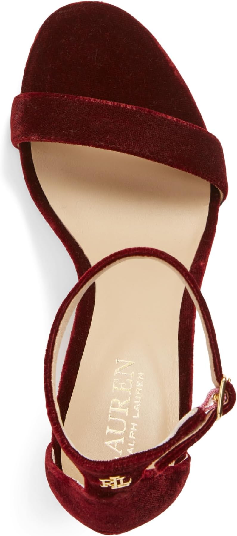 Allie LAUREN Ralph Lauren Sandals, Deep Rhodonite