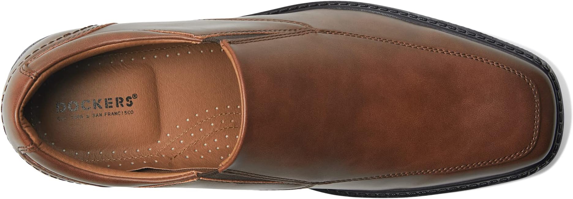 Stafford Dockers Loafers, Mahogany