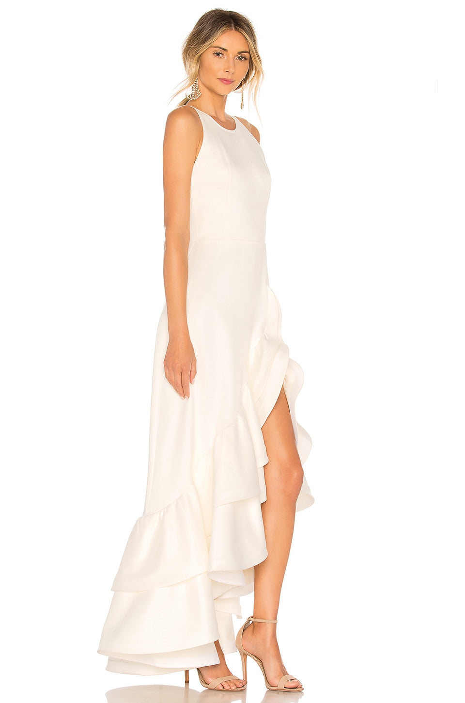 Bronx and Banco Paros Gown dress, white