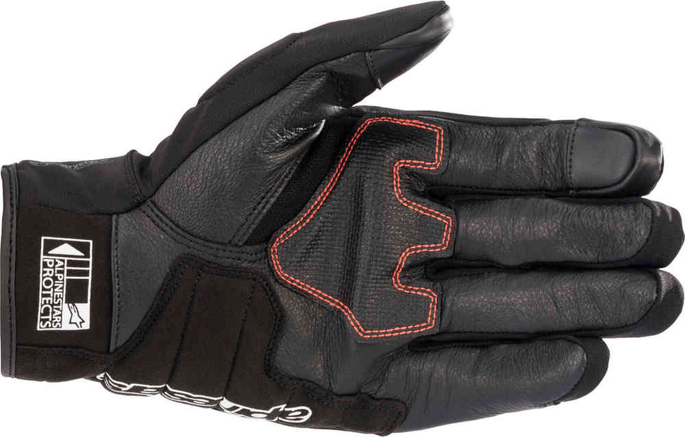 قفازات دراجات نارية هوندا SMX Z Drystar Alpinestars، أسود/أحمر/أزرق