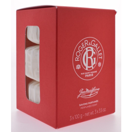 Jean Marie Farina Personalized Soap in Gift Box 3 x 100g - Sealed Roger & Gallet