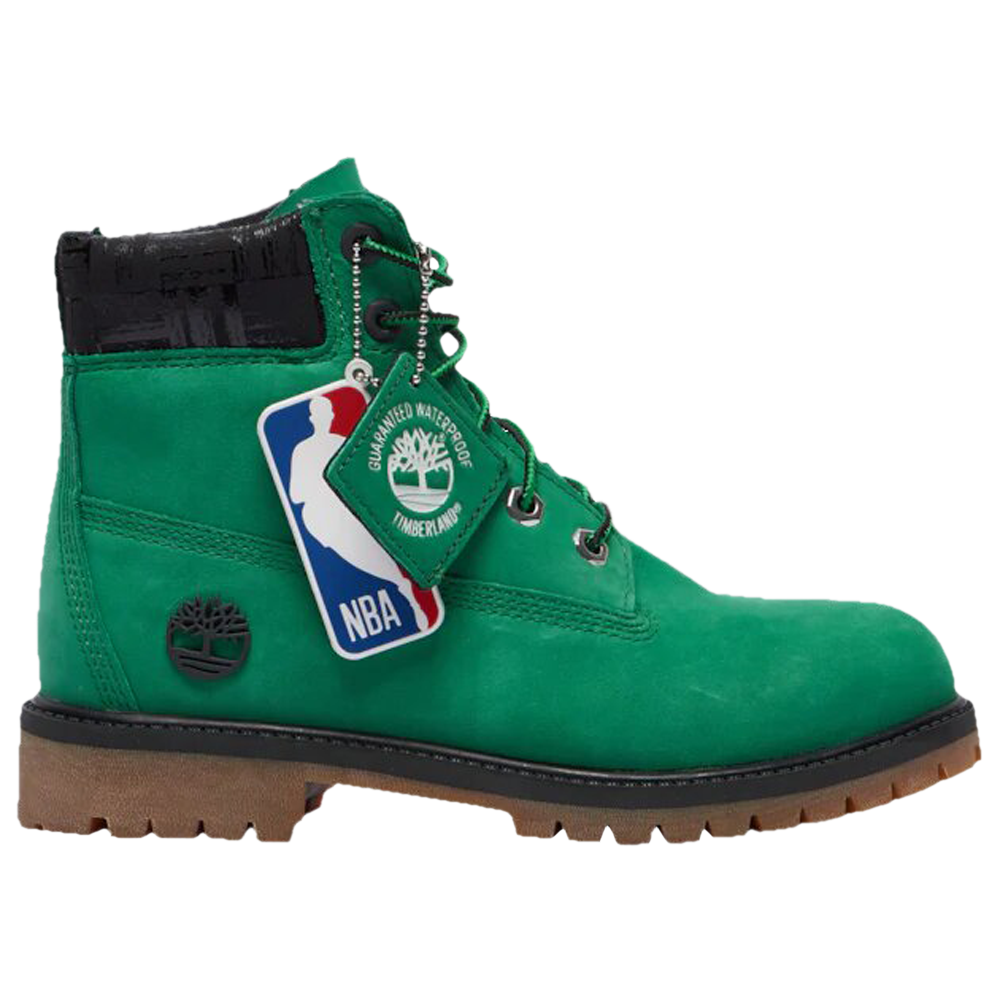 حذاء NBA x 6 Inch Premium للصغار من Timberland، باللون الأخضر