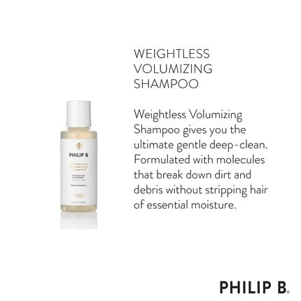 Weightless Volumizing Shampoo, 2 fl oz, Philip B