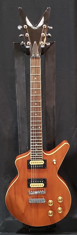 Electric Guitar Dean Cadillac 1980 2021 Natural Mahogany