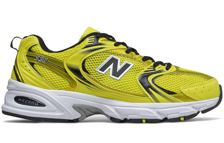 New Balance 530 Yellow Black Sneakers