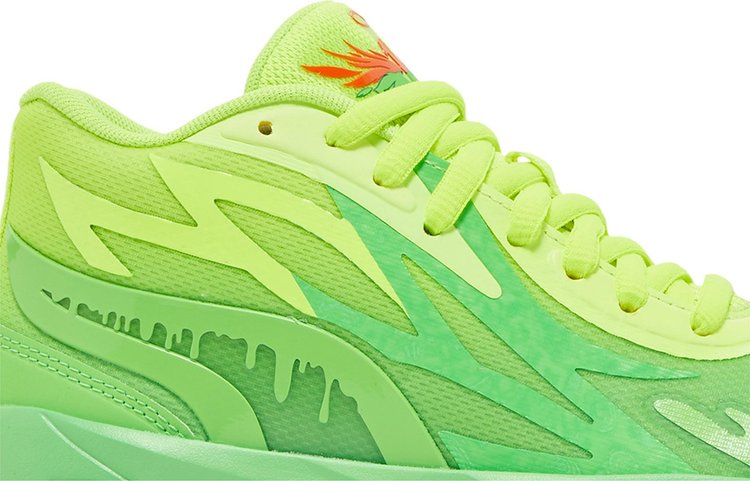 حذاء رياضي Puma Nickelodeon x MB.02 Jr Slime باللون الأخضر