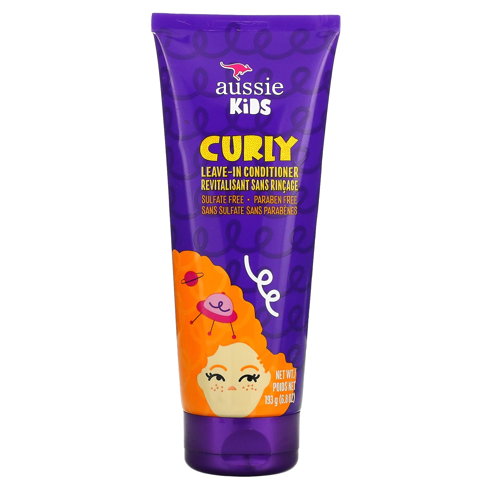 Kids, Leave-in Conditioner for Curly Hair, Sunny Tropical Fruit 193 g (6.8 oz) Aussie