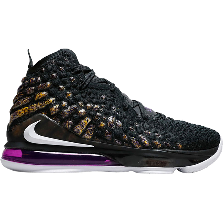 Nike LeBron 17 EP 'Lakers' Sneakers, Purple/Black/Multicolor