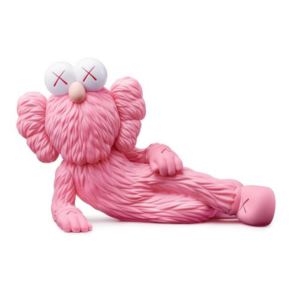 Vinyl figure Kaws Time Off, pink