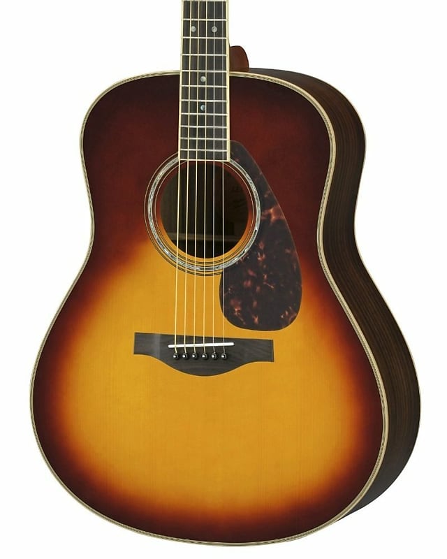 Original acoustic electric guitar Yamaha LL16 ARE Jumbo color brown Sunburst LL16 ARE Original Jumbo Acoustic Electric Guitar