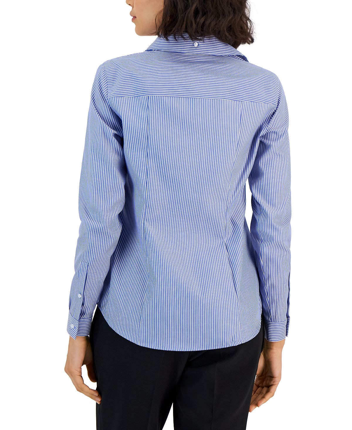 easy care Jones New York Long Sleeve Button Down Blouse