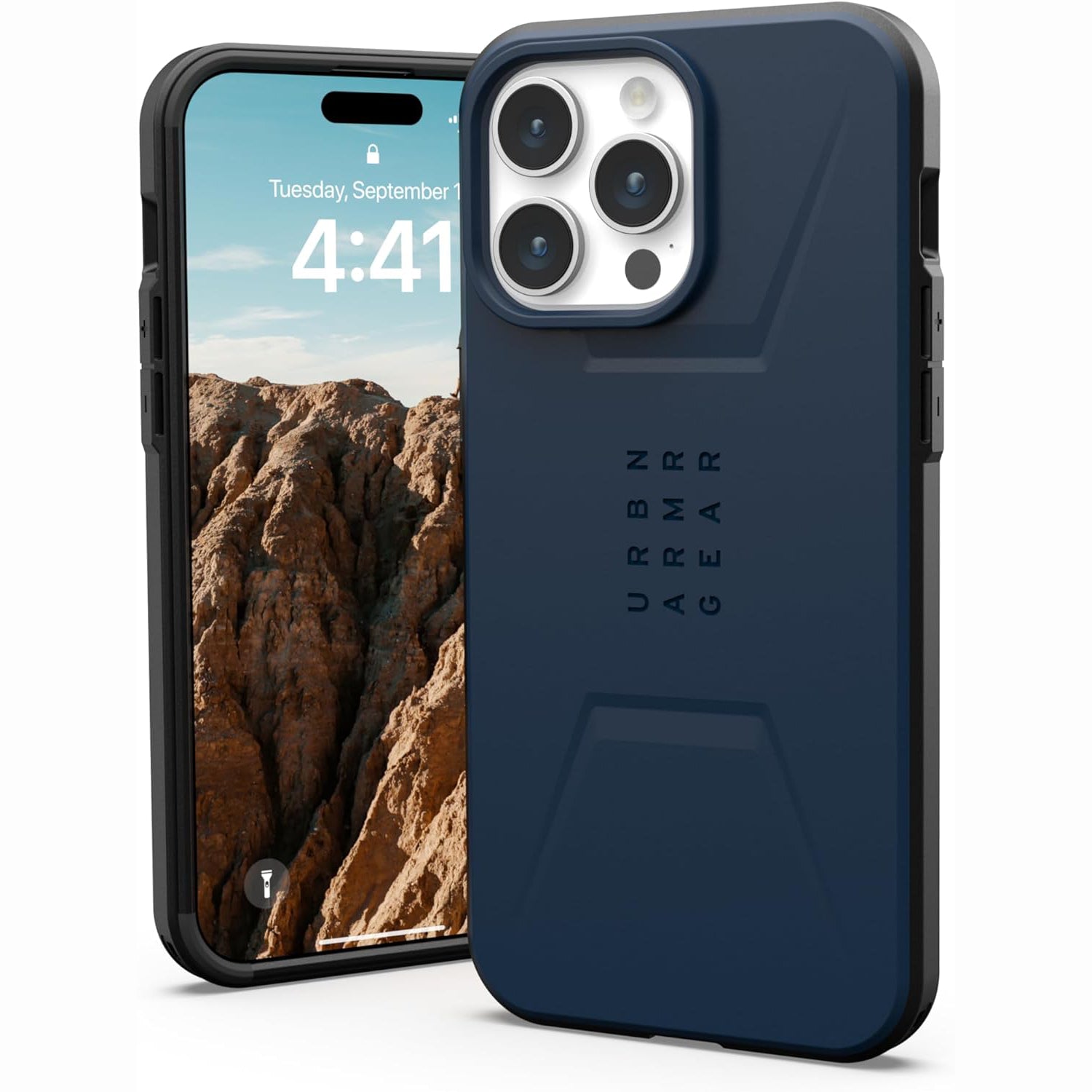 Case UAG Civilian for iPhone 15 Pro Max, MagSafe Charging, Mallard