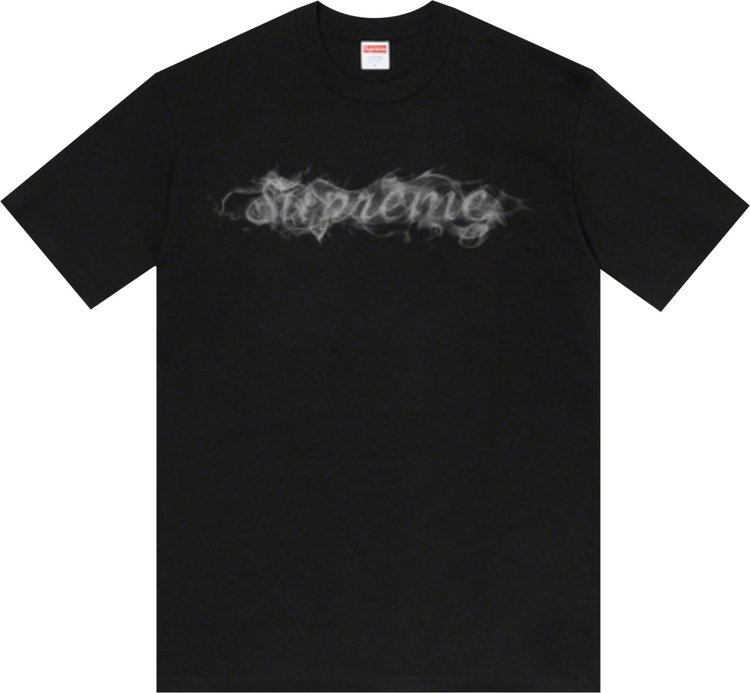 Supreme Smoke Tee 'Black', black