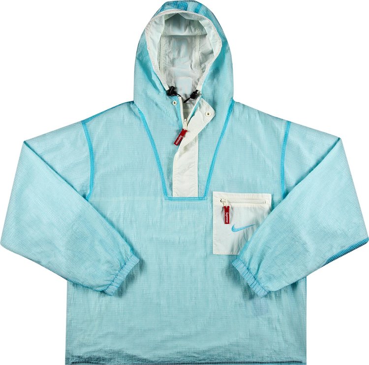 Supreme x Nike Jewel Reversible Ripstop Anorak 'Light Blue', blue